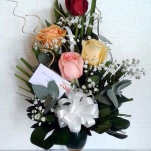 Copa de 4 rosas