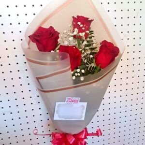 Ramo de 4 rosas
