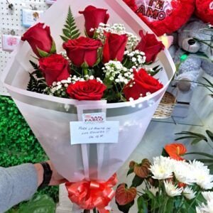 Ramo de 8 rosas
